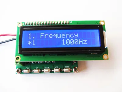 

The function of frequency measurement of the adjustable phase two channel output band by the multifunction pulse generator