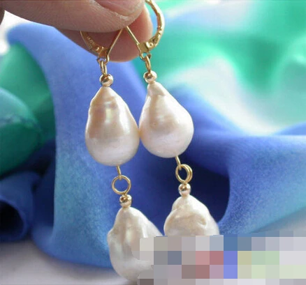 

FREE SHIPPING>>> free shipping 00050 white drip KESHI REBORN PEARL dangle earring