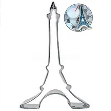 10 шт./партия формочки для печенья Эйфелева башня формы из нержавеющей стали для свадебного торта формы для печенья нож для бисквита Кондитерские инструменты