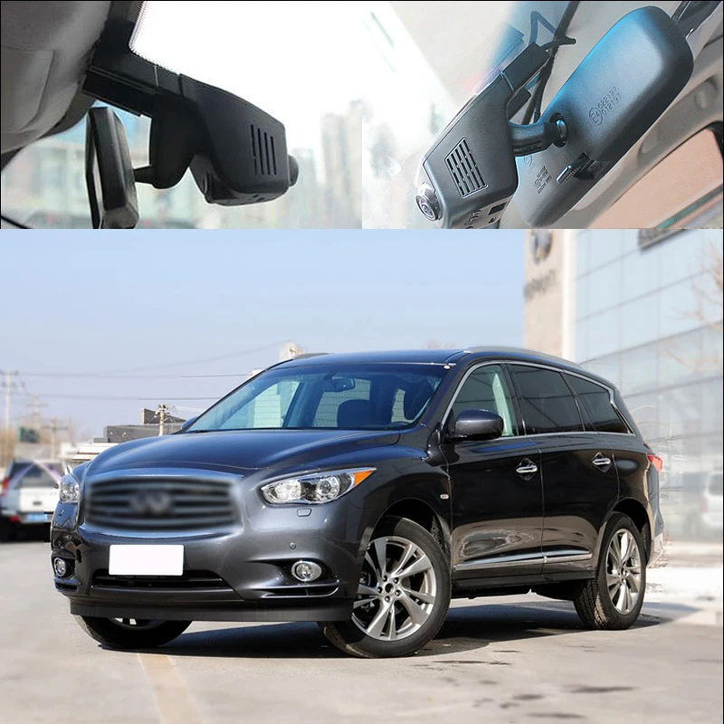Видеорегистратор BigBigRoad для Infiniti JX35 EX35 2008 ESQ Q50L G37 G25 Wi Fi DVR FHD 1080P|dvr fhd 1080p|car wifi dvrcar black