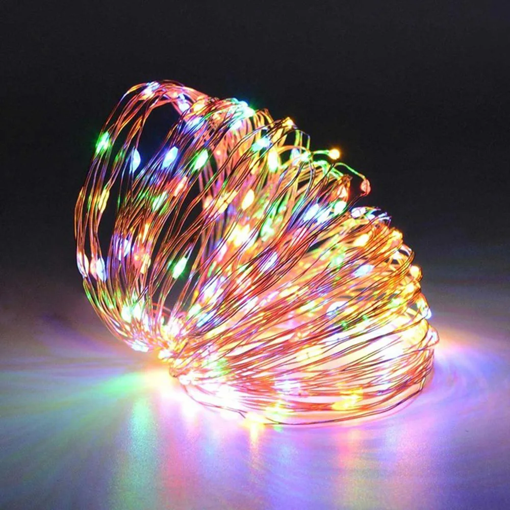 

100/200 LEDs Solar Power Light String Lamp Party Christmas Outdoor Ornament
