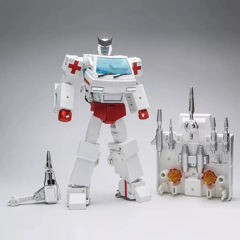 G1 трансформация Ironhide трещотка негабаритный MPP30 игрушка машина скорой помощи whitdrop