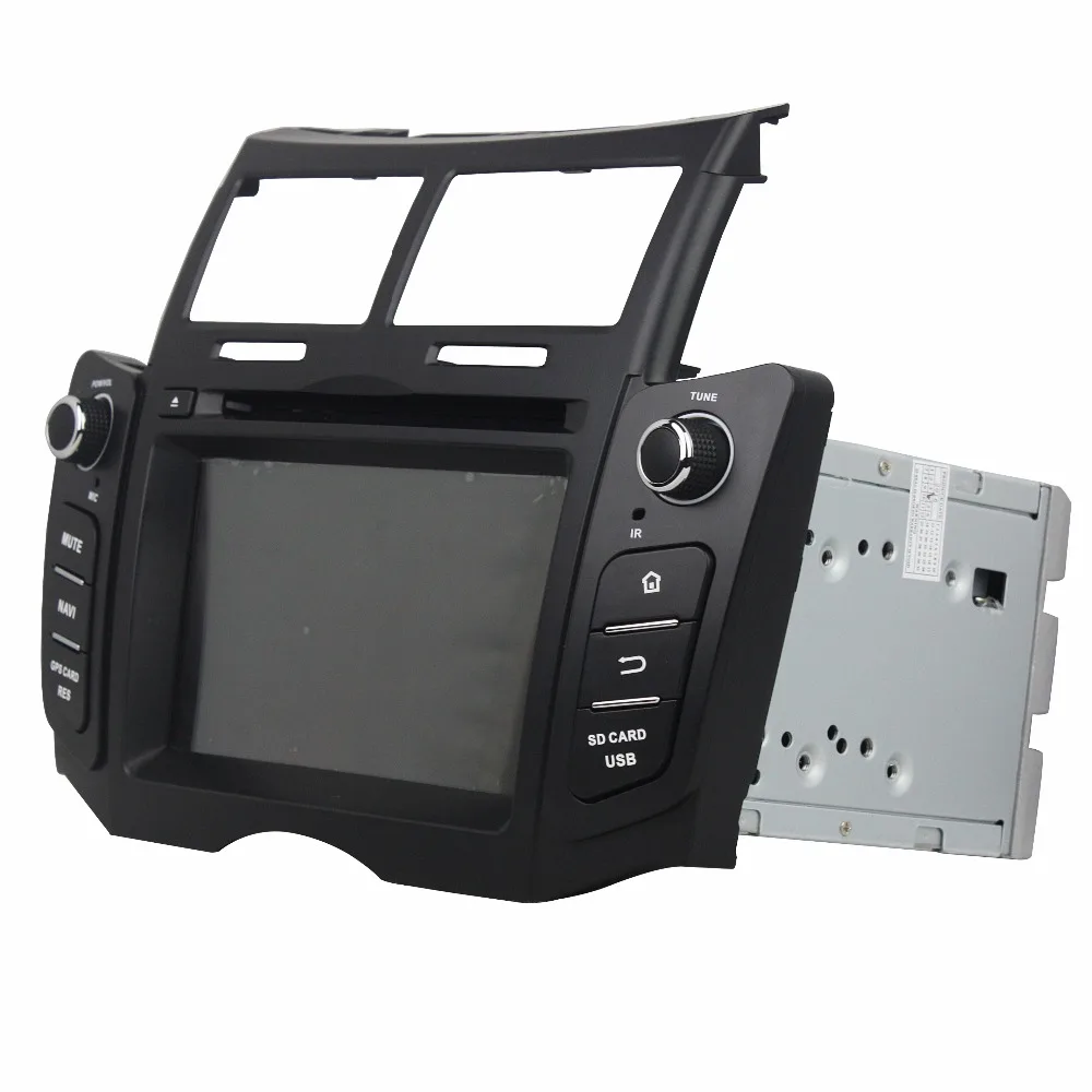 Discount Navirider CAR DVD Android 8.0.0 8-core touch screen car stereo for TOYOTA YARIS 2005-2011 autoradio free map and camera gift 3