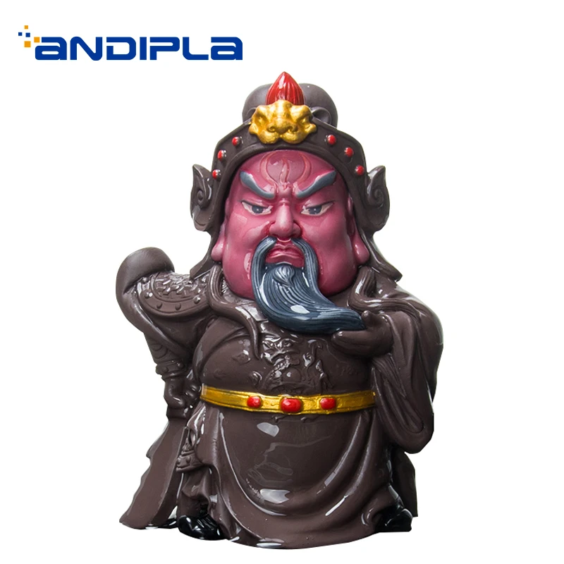 Petit Bouddha Statue Moine 4 Pcs Chinois Thé Pet Pour Kung Fu Plateau à