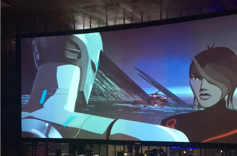 Curved fixed screen picture 9