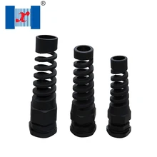 30 шт./лот M18* 1,5 5-10 мм нейлон кабельный ввод спираль локоть Тип натяжения проволоки вводы