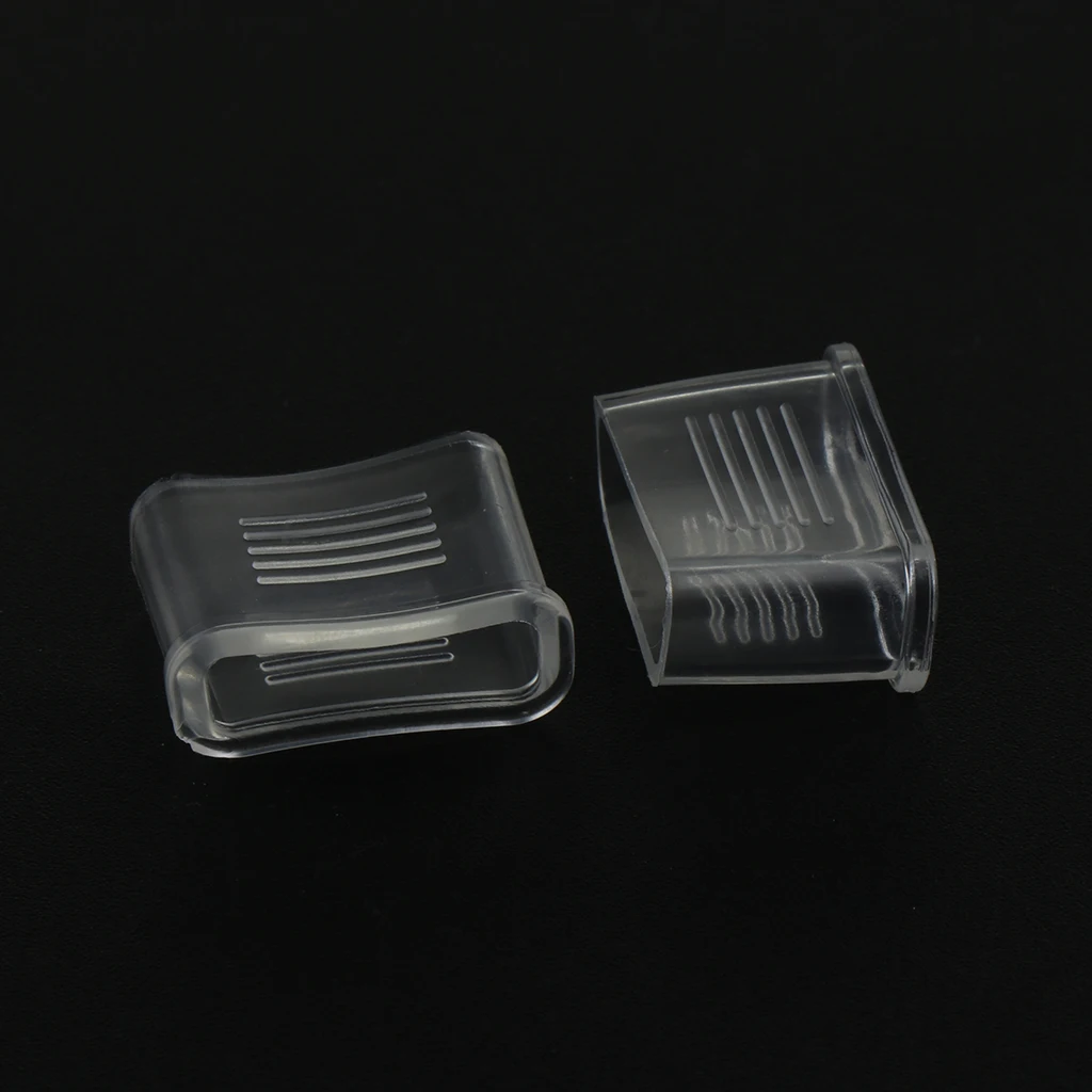 20 Pieces Referee Whistle Cover Transparent Whistle Cushioned Mouth Grip Soccer Referee Whistle Protective Accessory