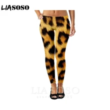 3d принт для мужчин женщин полной длины рок животный принт Harajuku леггинсы с изображением Льва тренировочные штаны Тигр зимние штаны Аниме брюки для бега E621