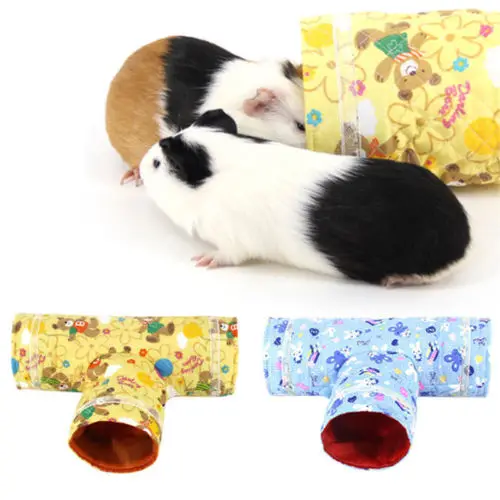 

Small Animal Tunnel Rabbit Ferret Hamster Guinea Pig Exercise Toy Pet Tube US