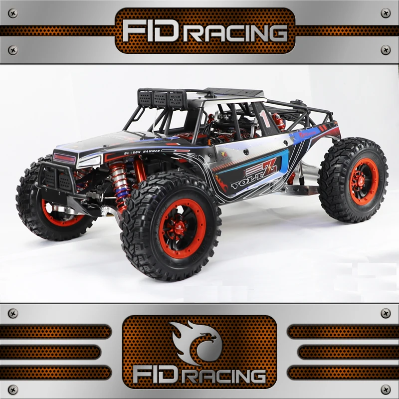 FID Dragon hammer voltz 2019 Версия 8S с запасным колесом масштаб 1/5 полноприводный задний
