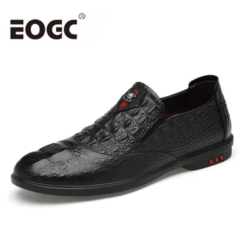 

Full Grain Leather Shoes Men Oxfords Size 36-46 Natural Cow Leather casual shoes for Men