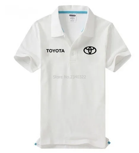 Авто 4S магазин Toyota POLO рубашка короткий костюм с длинными рукавами Рабочая одежда - Цвет: Белый