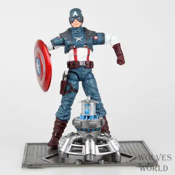 

Super Hero The Avengers Captain America Juguetes PVC Action Figure Brinquedos Collectible Model Kids Toys Doll Figurine 8" 20CM