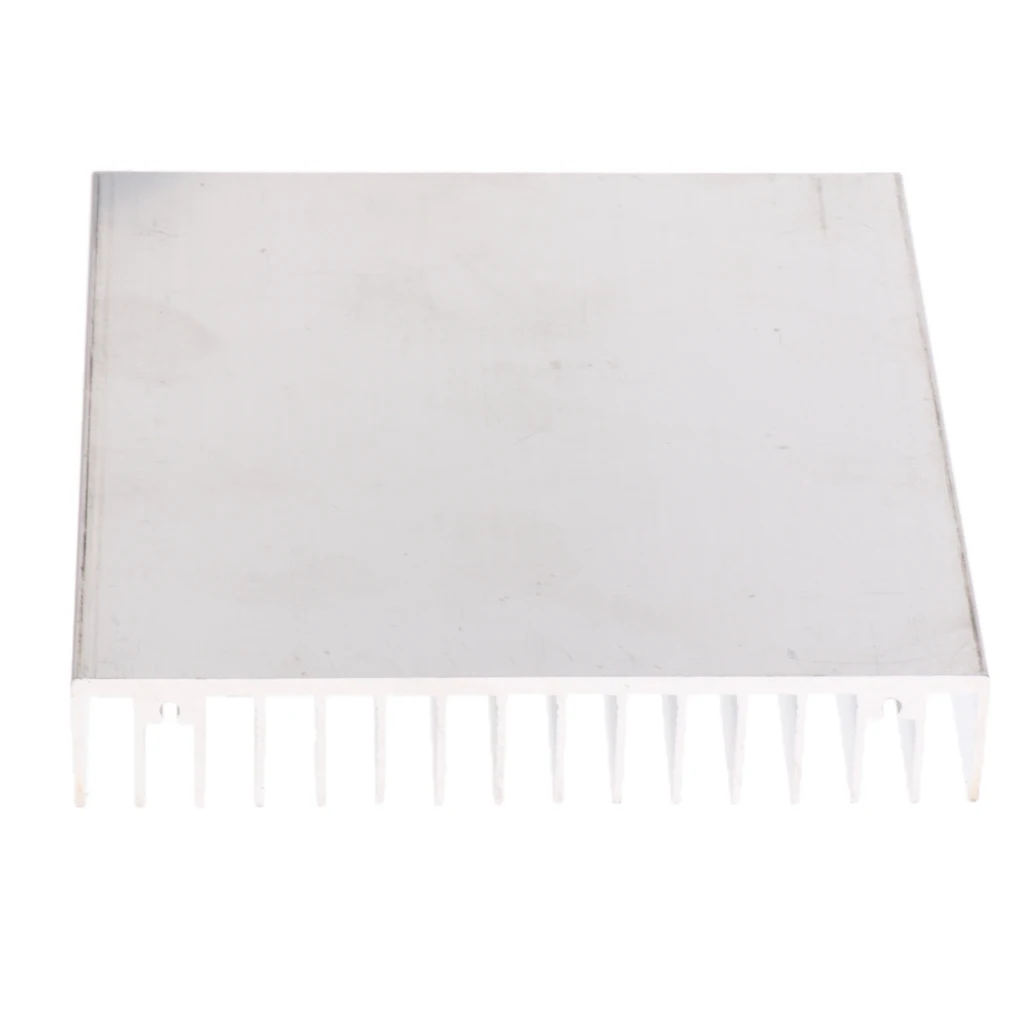 MagiDeal Aluminum Heat Sink Module 100mm x 18mm x100mm for LED Power Transistor White