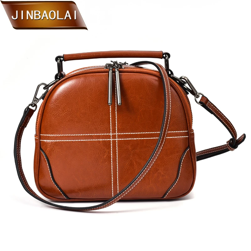 

JINBAOLAI Luxury Handbags Women Bags Designer Famous Brand Crossbody Bag for Women 2019 Split Leather Shoulder Messenger Bags
