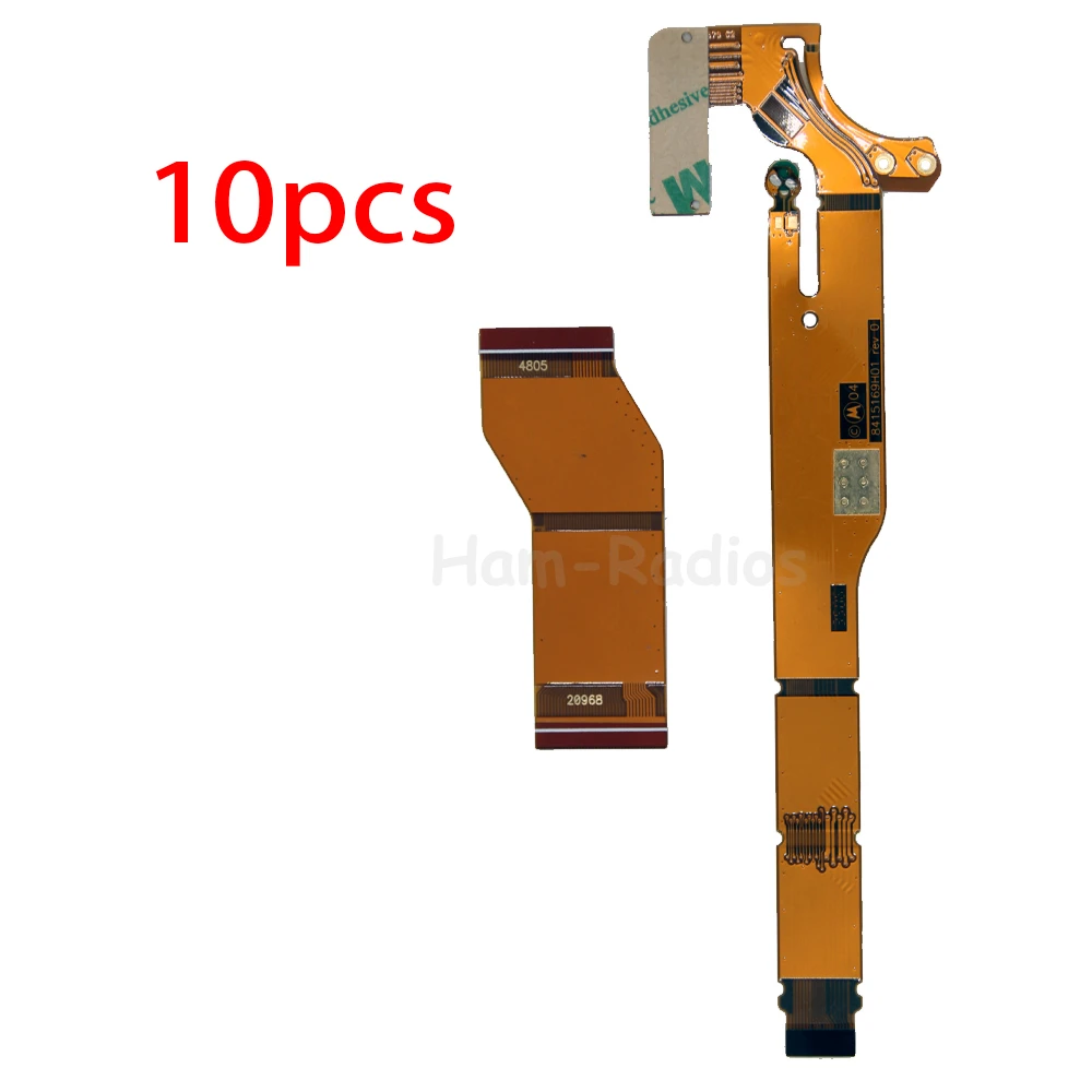 

10pcs LCD&Keypad Flexiable + Big Speaker flexible with mic for Motorola GP338 GP380 GP360 GP388 Portable Two-way Radio