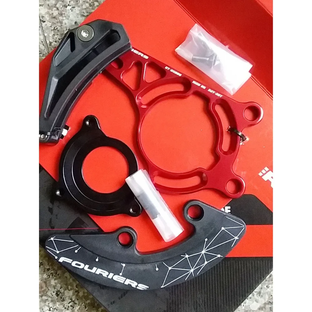 Fouriers MTB Enduro Downhill Chain Guide FREE RIDE Chain Bash Guard ISCG ISCG05
