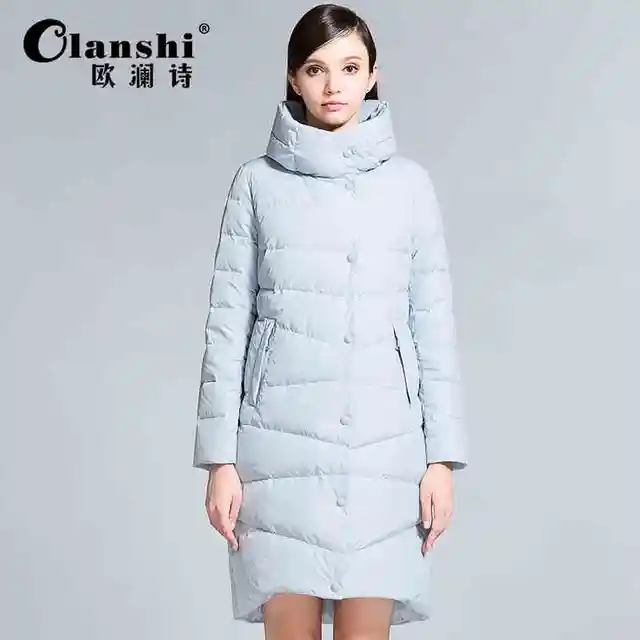Cheap 2015 New Hot winter Thicken Warm Cold Woman Down jacket Coat Parkas Outerwear Hooded Luxury long Plus Size XL Straight Leisure