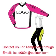 Настроить трикотажные изделия Ciclismo y pantalon с длинным рукавом Зимний Велоспорт Джерси и комбинезон ветрозащитный с флисом