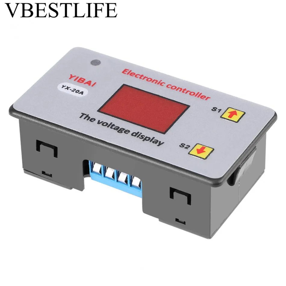 

12V Battery Voltage Controller Low Voltage Cut off Automatic Switch On Protection Battery Regulator Charging Controller/Adjuster