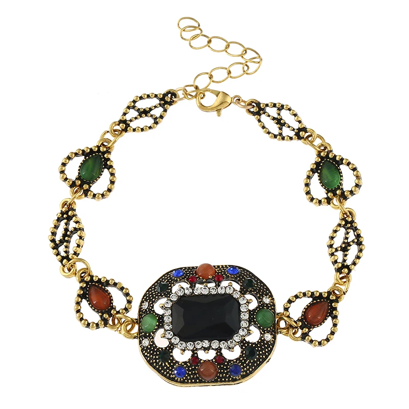 

MIARA.L 2018 New Crystal Bracelet Fashionable Heart-Shaped Micro-Inlaid Hand Ornament for Women