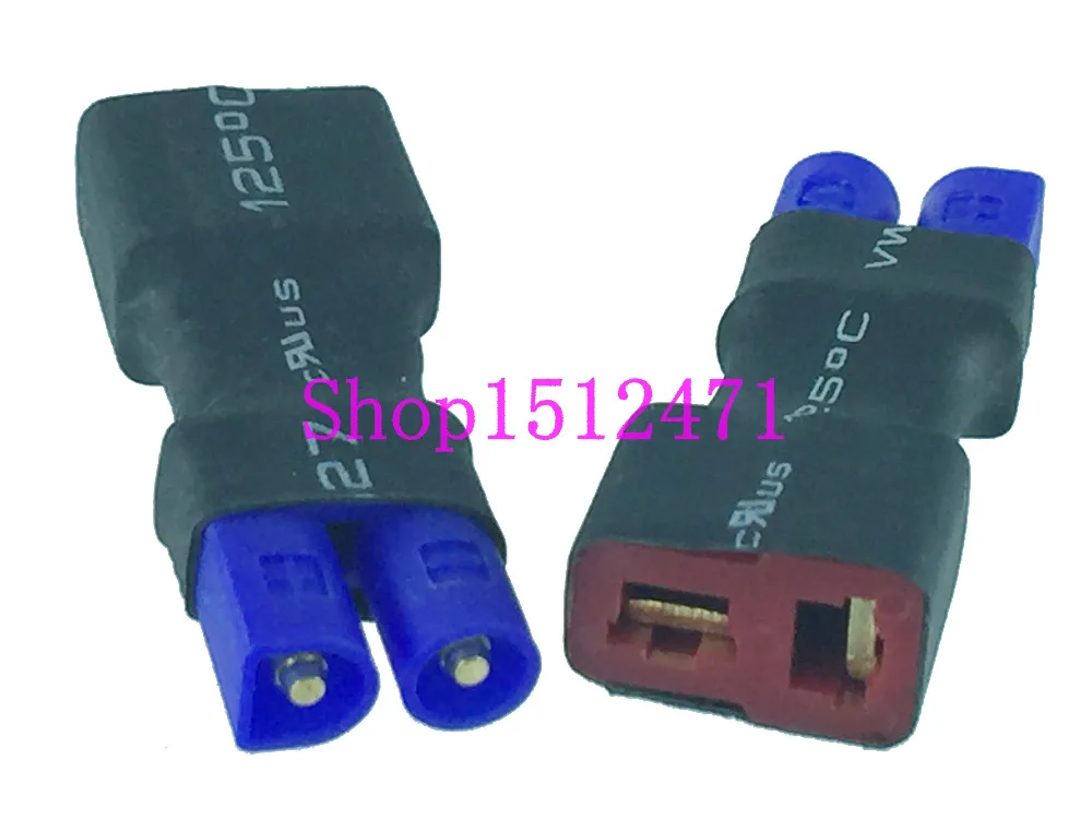 

1PCE EC2 Male to T-Plug Deans Female No Wire adapter for Airsoft RC LiPo battery