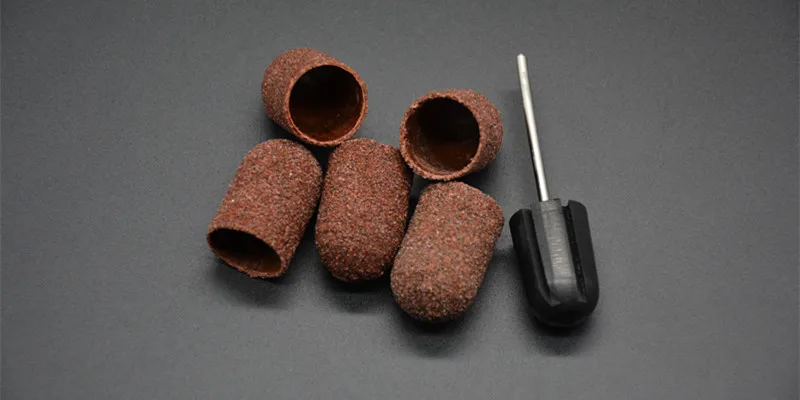 Удаление мозолей дизайн ногтей Шлифовальные колпачки для маникюра педикюра электрический сверлильный станок для ногтей инструменты для ногтей 16*25 мм
