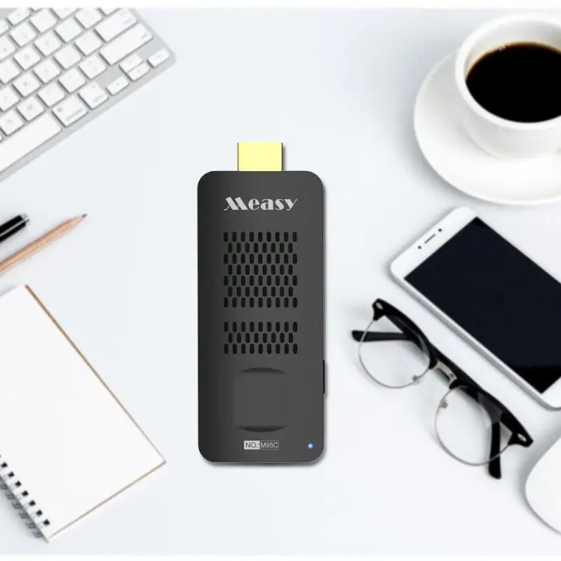 M95C Android 6.0 TV Dongle S905X Quad Core 64Bit 1GB/8GB TV Stick H.265 UHD 4K VP9 HDR WiFi 3D Media Player Multi-language