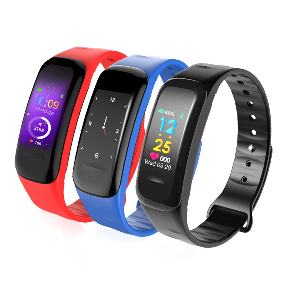 

Smart Band Heart Rate Monitor Blood Pressure High Brightness Colorful Screen Smart Wristband Notification Bracelet