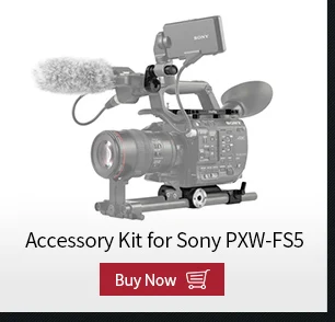 SmallRig для sony PXW-FS5 видеокамера ЖК-дисплей Экран Монтажный Зажим адаптер для FS5-1831
