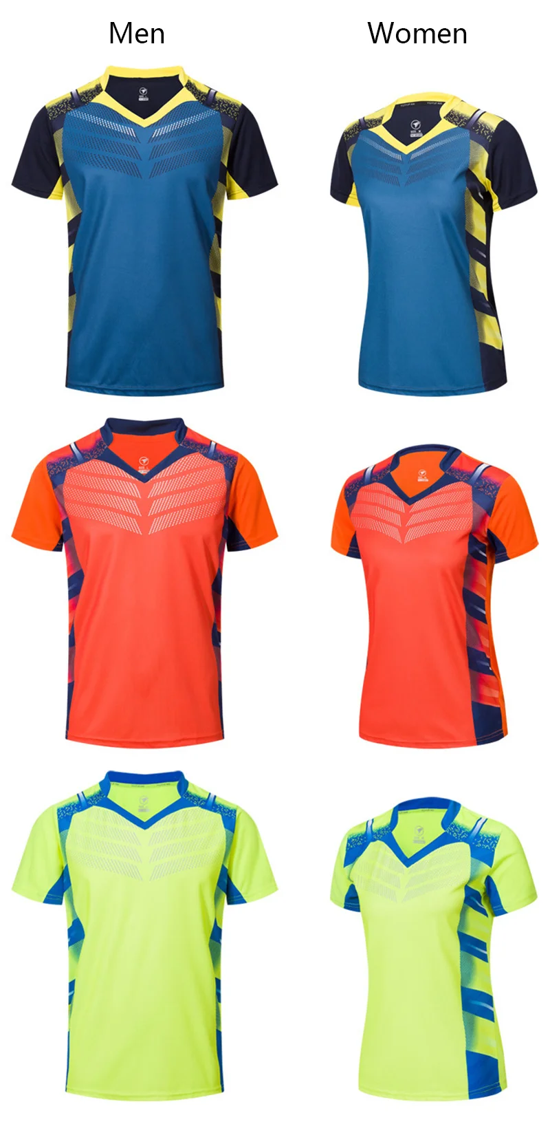 Camisas de tênis