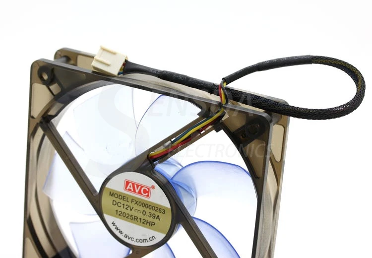 Для AVC pwm охлаждающий вентилятор 120 мм 12025 FX00000263 12025R12HP 12 см В 0.39A 4p чехол для