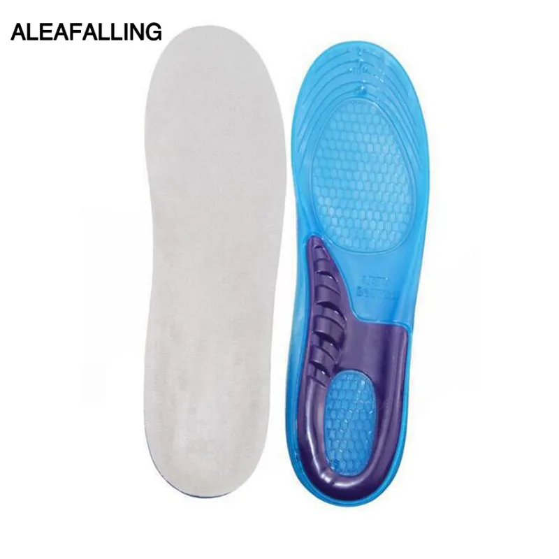 Aleafalling Soft Insoles Breathable Cushion Foot Care Shoe Inserts Pad Shoe Gel Cool Deodorant