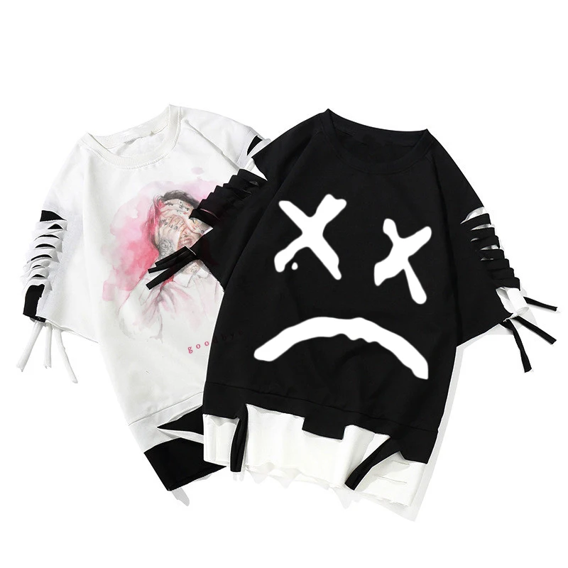 Newesrt Lil Peep Футболка Мужская/женская летняя Rip Peep. Cry Baby/футболка в стиле хип хоп