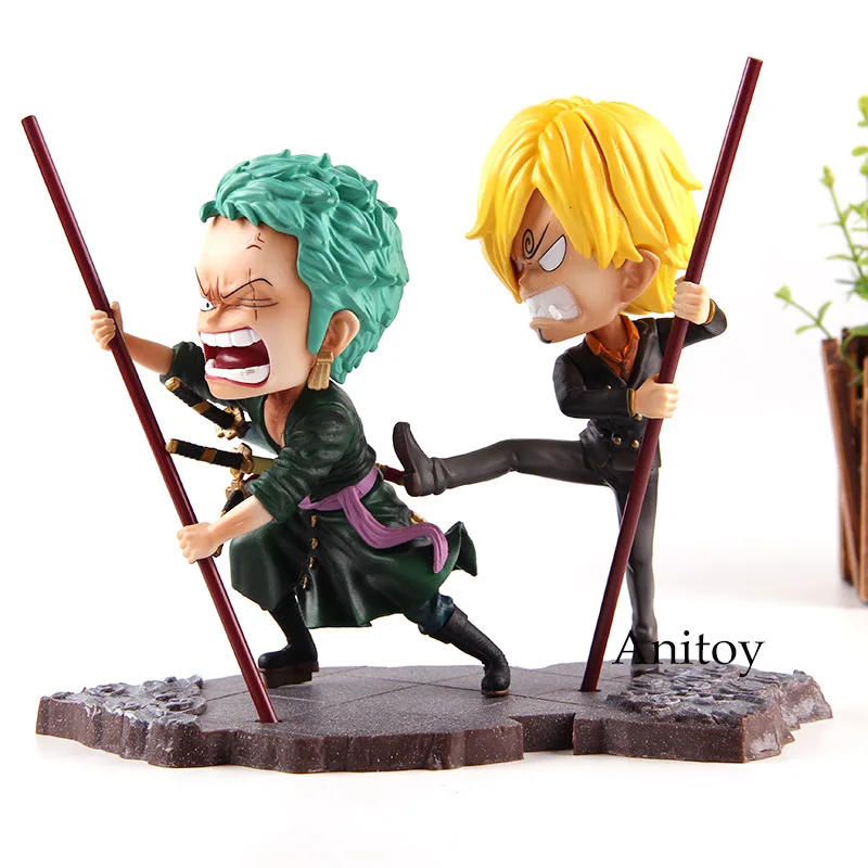 Fete весной Vinsmoke Sanji Zoro Roronoa фигурка героя одна деталь ПВХ Коллекция Модель игрушки