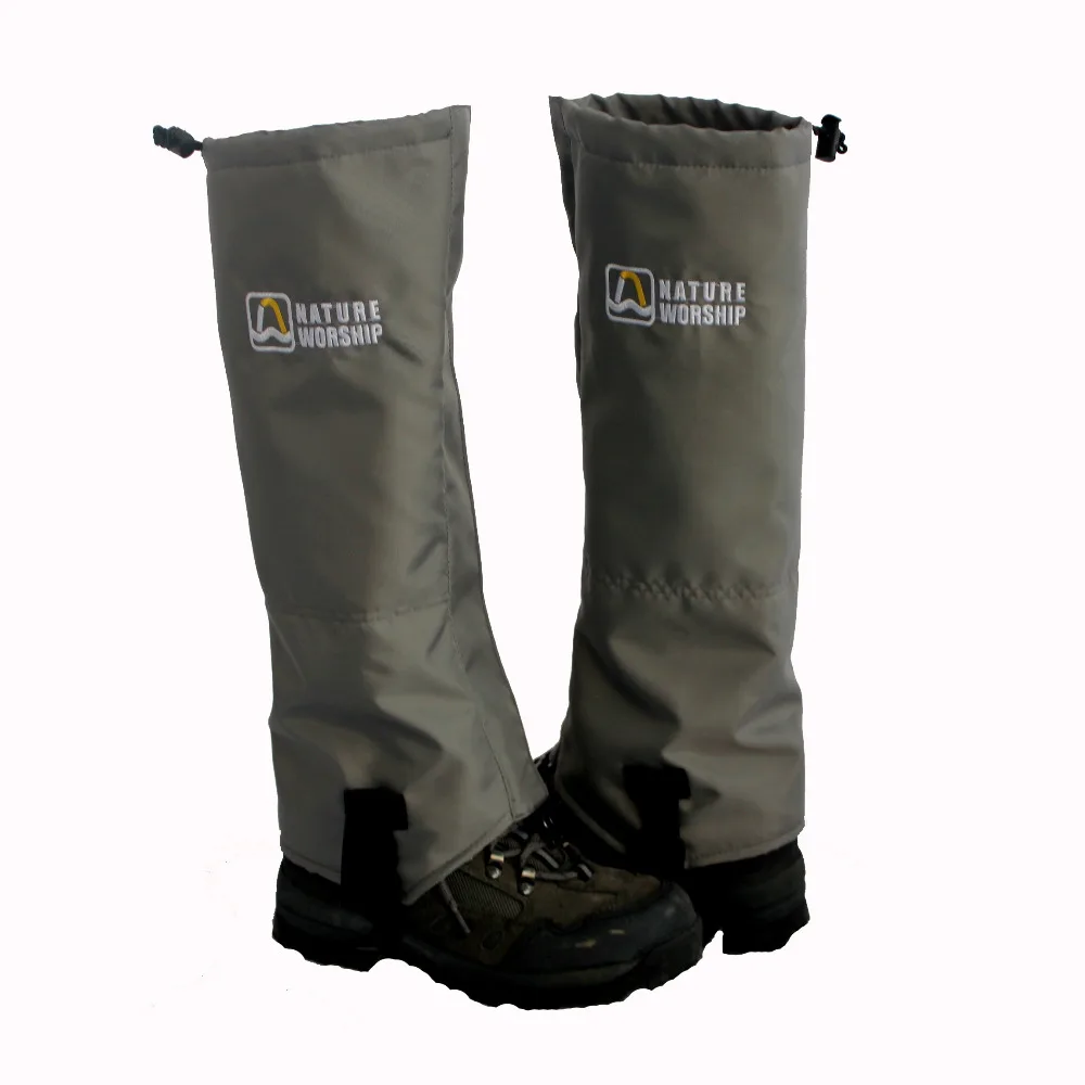 Nature worship Outdoors Waterproof Gaiters for Hiking Hunting Ski Cycling Gaiter Unisex Legging Gaiter Legwarmers High Quality Nature worship Outdoors Waterproof Gaiters for Hiking Hunting Ski Cycling Gaiter Unisex Legging Gaiter Legwarmers High Quality