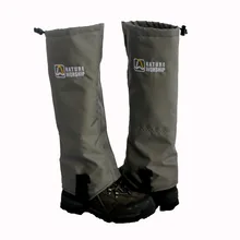 Natureza adoração ao ar livre polainas à prova dwaterproof água para caminhadas caça esqui ciclismo gaiter unisex legging gaiter legwarmers alta qualidade