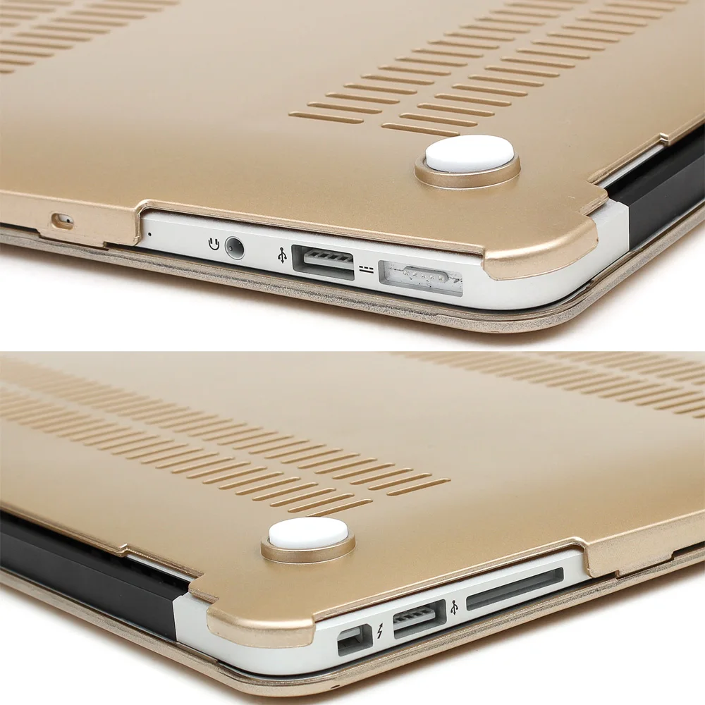 Матовый металл Цвет Жесткий Чехол для ноутбука MacBook Air 13 дюймов A1466 A1369