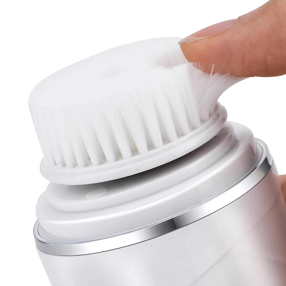 MINI cepillo de limpieza facial giratorio, 3 en 1 USB limpieza Facial Blackhead acné dispositivos de eliminación de poros faciales eléctricos