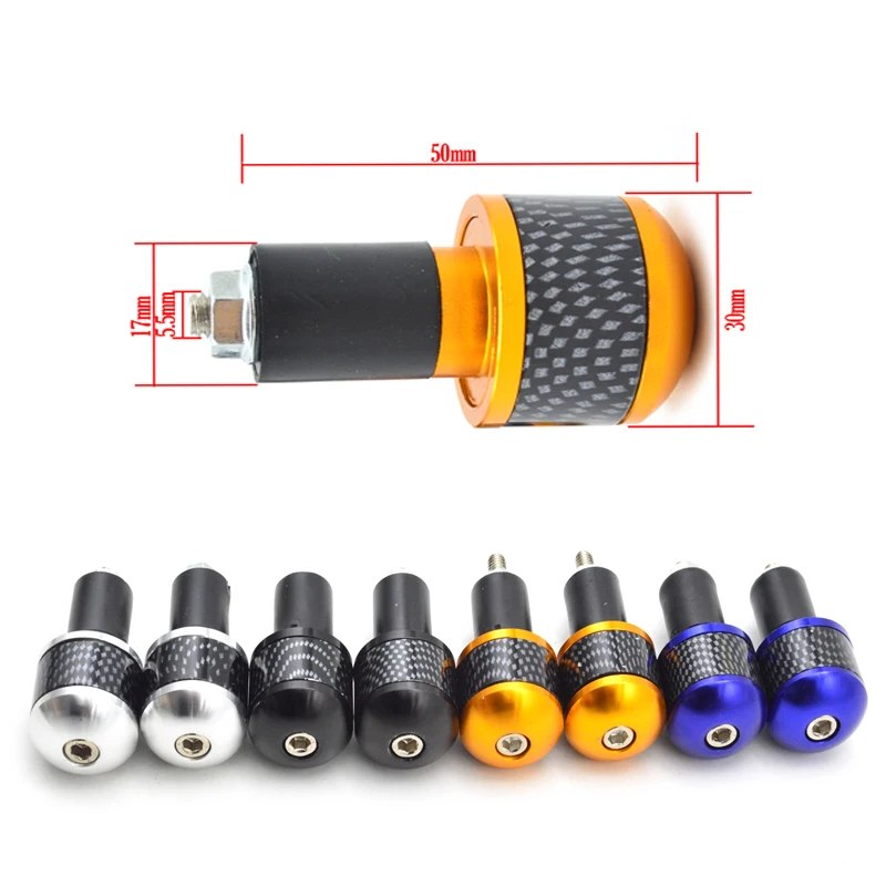 Универсальный 7/8 ''22 мм алюминиевый мотоцикл Ручка Рукоятка концы руля ручки крышки для YAMAHA HONDA KTM SUZUKI KAWASAKI