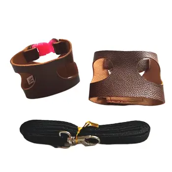 

Split Vest Type Squirrel Small Pet Traction Rope Hamster Harness Artificial Leather Chest Strap Small Animal Pet Walking Lead