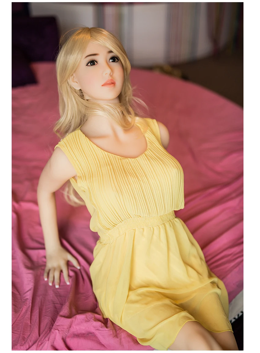 Free shipping Lure 158cm sex doll big ass lifelike silicone doll, full size adult love doll with real vagina pussy anal oral 4