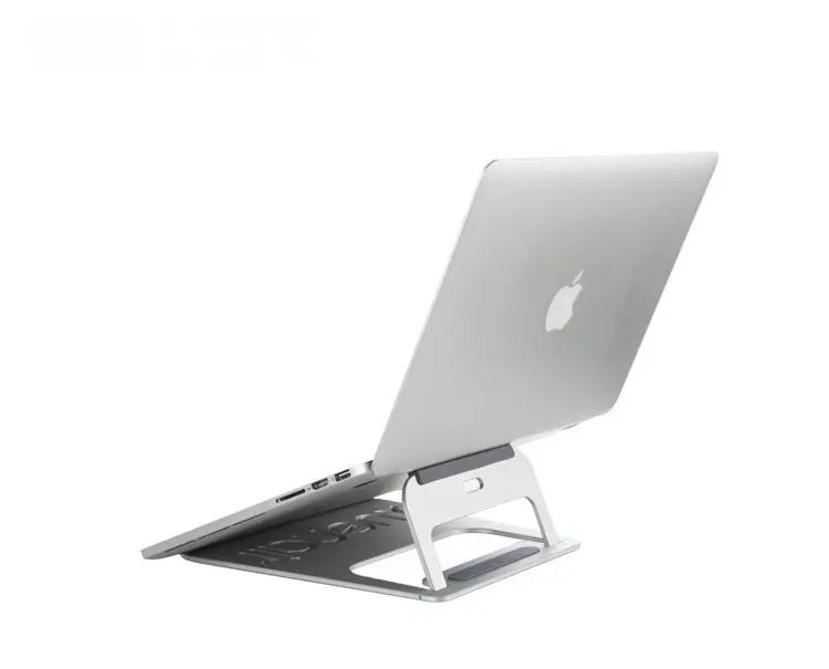 Silver Metal Notebook Laptops Stand Desktop Holder For MacBook Air Macbook Pro ！