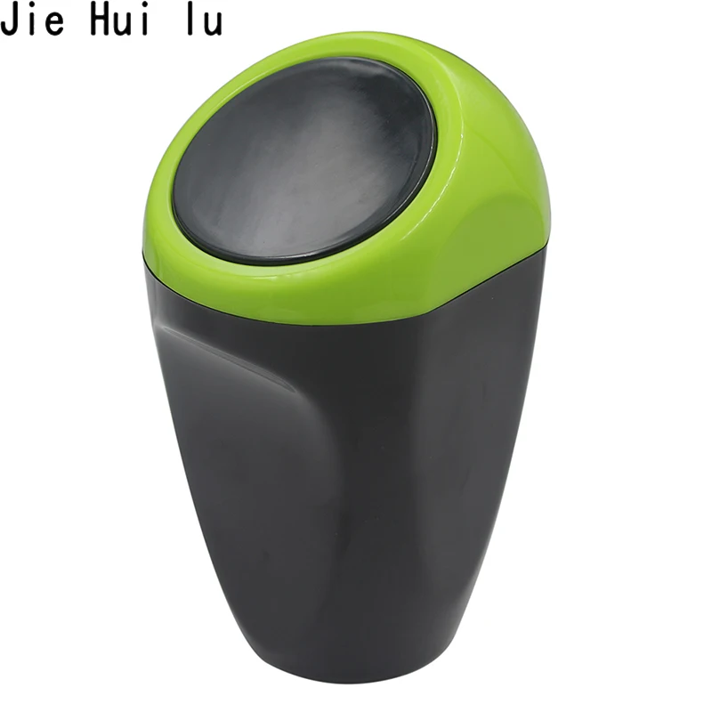 

New Car Interior Organizer Mini Trash Bin Auto Rubbish Dustbin Can Yellow/Blue/Green Auto Garbage Dust Case Box