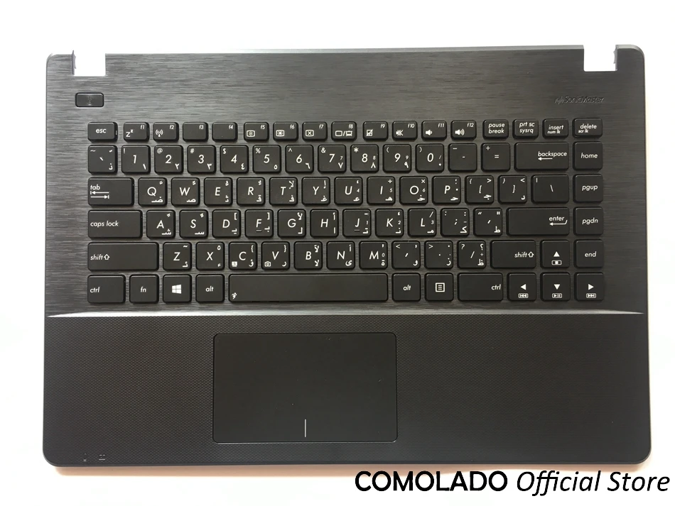 

AR Arabic Laptop keyboard for ASUS X451 X451E X451M X451C X451E1007CA topcase AR keyboard Palmrest Upper Cover