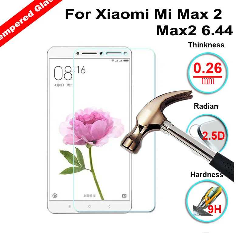 XSKEMP 2 шт планшет пленка из настоящего закаленного стекла для Xiaomi Mi Max Max2 6 44