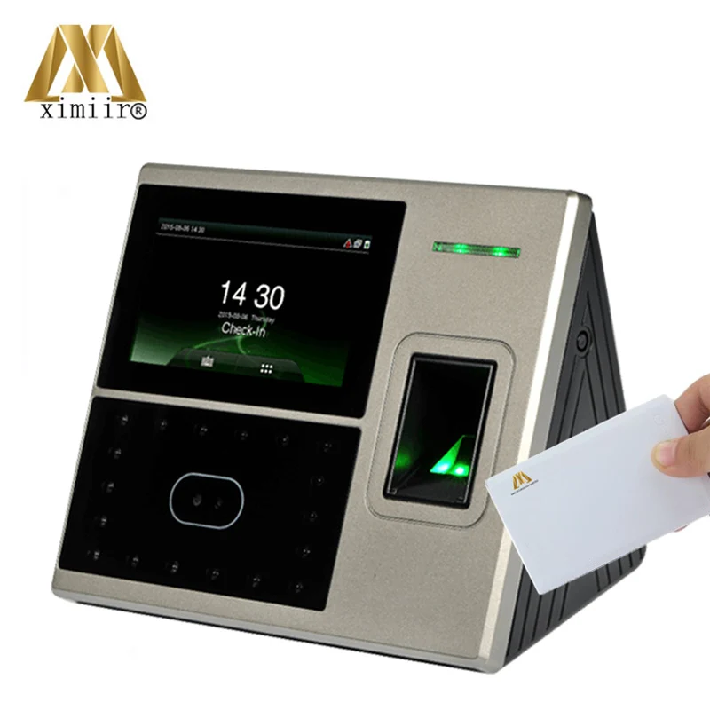

Uface800 face & fingerprint & IC card time attendance and access control facial recognition time recording and time clock