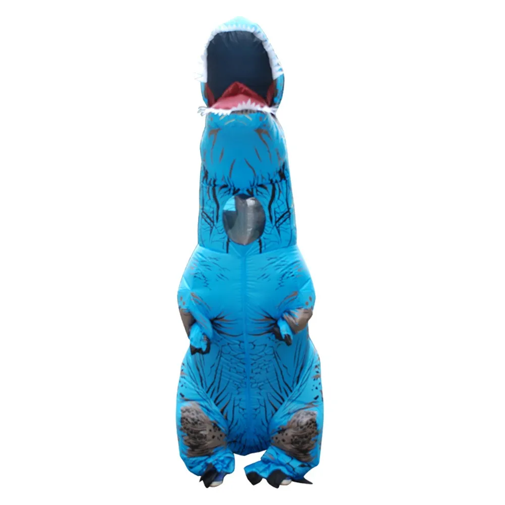 Inflable T-Rex dinosaurio traje de fiesta juguetes al aire libre juego educativos niños 20