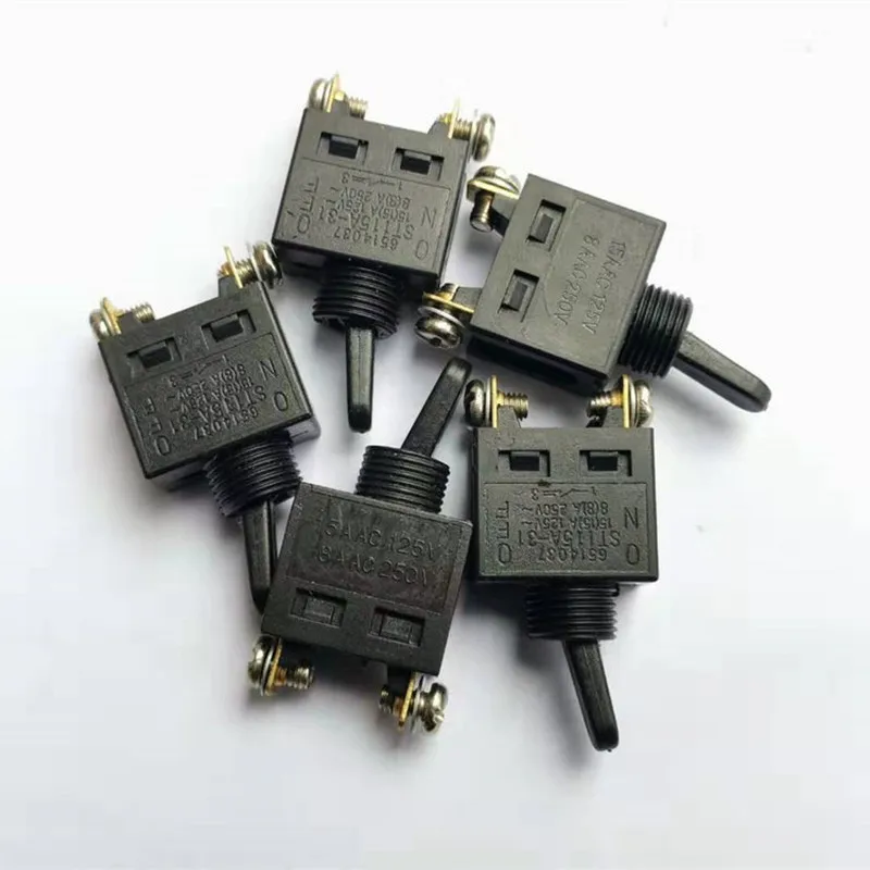 3 шт./лот 250V 6 100angle шлифовальная машина тумблер черный вкл/выкл SPST небольшой