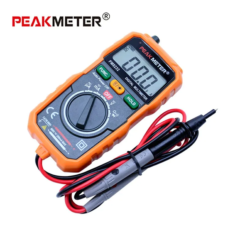 Auoeer PEAKMETER PM8232 High Precision Digital Display Non-Contact Multimeter Auoeer PEAKMETER PM8232 High Precision Digital Display Non-Contact Multimeter